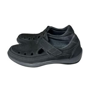 Orthofeet Serene 891 Leather T-Strap Sandals Women's 6B